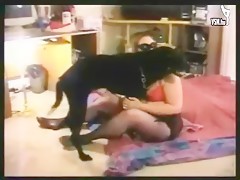 Girlfriend fuck dog